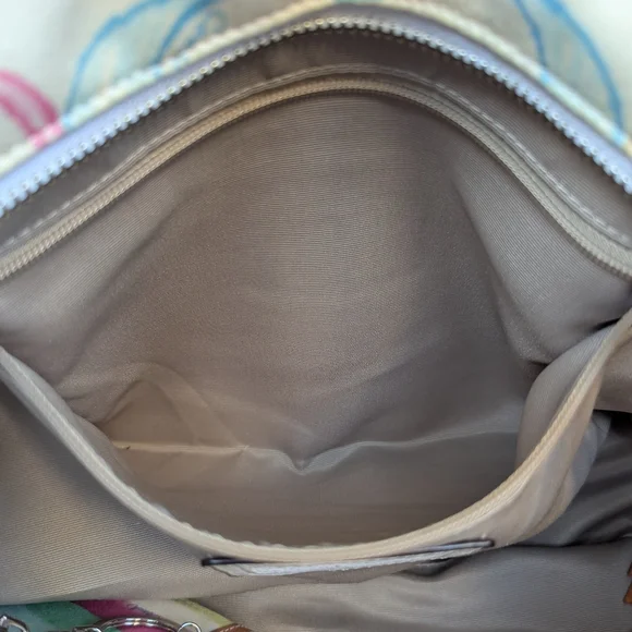 Coach Hamptons Signature Scribble Tote + Wallet - Picture 16 of 17